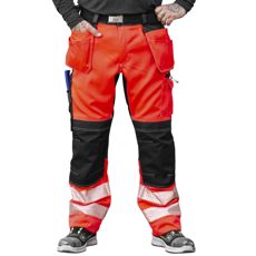 Byxor Stretch Med Spikfickor Triton Rd/Svart