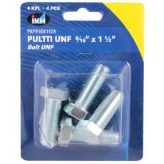Bult Unf 9/16X1 1/2