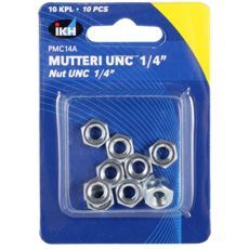 Mutter Unc 1/2" 10St Frzinkad