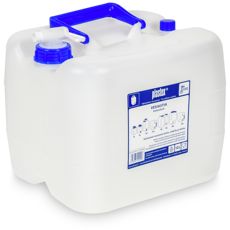 12 liters vattenkärl med vänd tap, enkel att använda.
