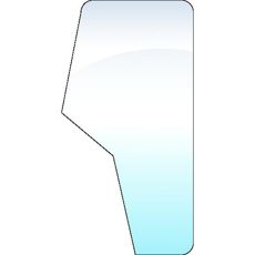 Dörrglas höger JD - S-R131164