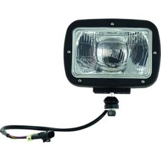 Strålkastare halogen höger & vänster rak 12/24V JD - RE229111