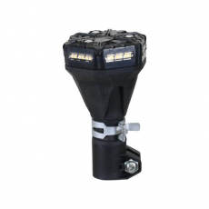 Varningsljus MicroBright LED 12V Rörfäste