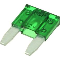 Minibladssäkring 30 A grön John Deere