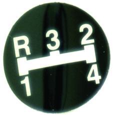 Dekal till växelspak MF - 1682629M1