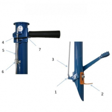 Returfjäder till planteringsrör