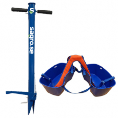 Planteringsrör Ø 55mm + Bärsystem 2 korgar