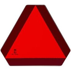 Lngsamgende Fordon Varningstriangel Aluminium