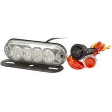 LED 4 blixtljus 98X30X11