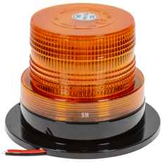 Varningsfyr LED 12-110V fast montering