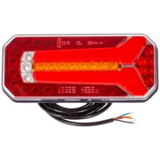 Bakljus Led 12-24V Hger Kabel L 236 xB 104 xD 61,5mm