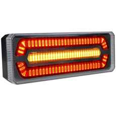 Bakljus Led 12-24V 169X63Mm