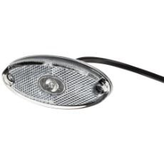 Positionsljus Flatpoint Ii Vit Led 12-24V