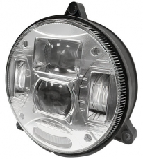 LED-STRLKASTARE RUND 132MM 3-PUNKT KROM