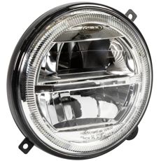Rund LED-strålkastare för Deutz Leyland, 144mm.