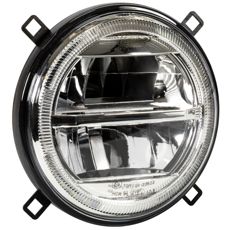 Rund LED-strålkastare för Ford, dimension 144mm.
