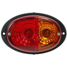 Bakljus 165X105Mm 12V Valtra Blinker/Parker./Broms