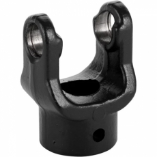 Gaffel 25X8 W2100 med rörpinne, för robust anslutning.