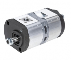 Hydraulpump dubbel 8+8 Cih 3216613R91, optimalt val för arbetsfordon.