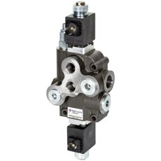 Riktningsventil 1/2" 12V 1-SPOLE för effektiv styrning av hydraulik.
